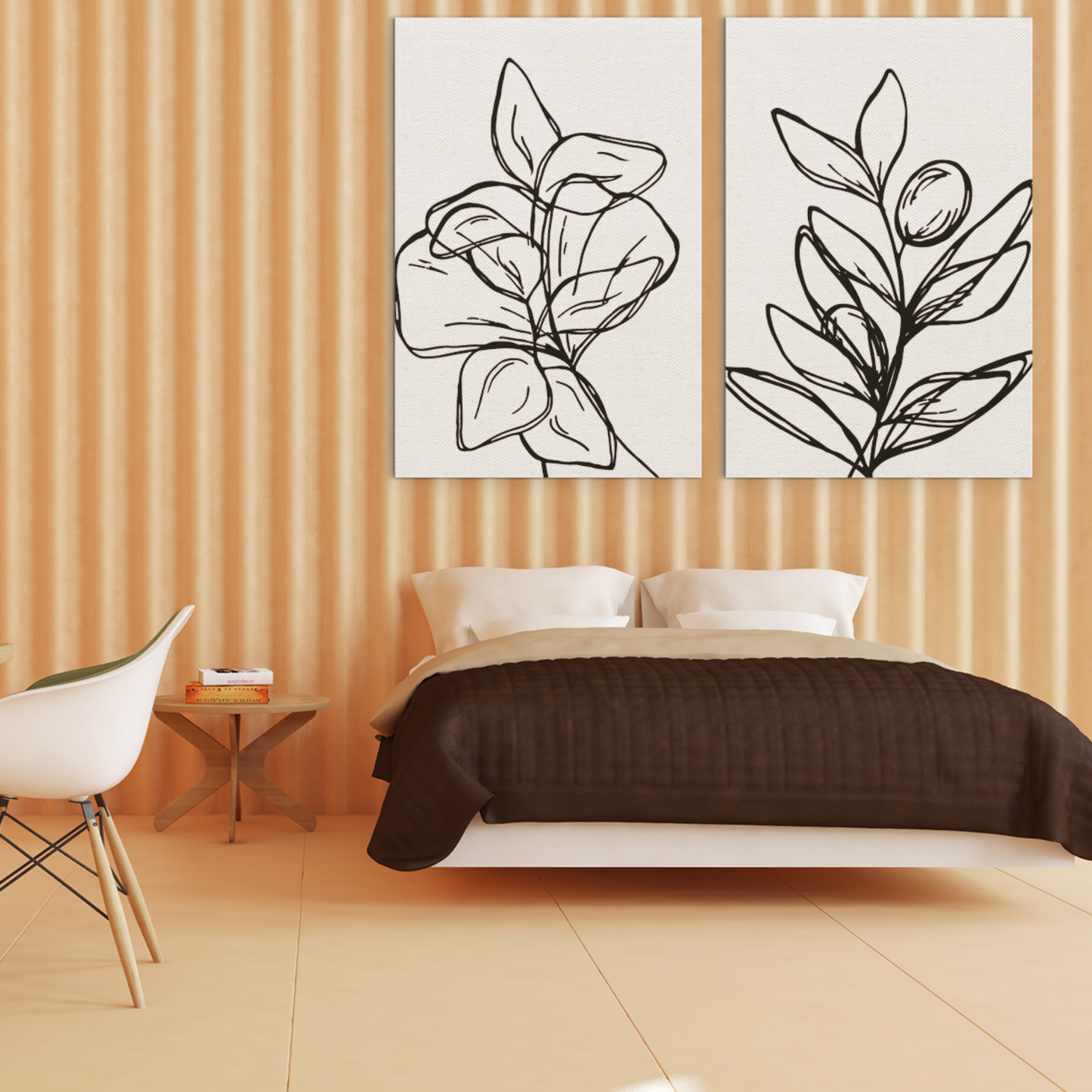 Digital Download Flower Sketch Drawing Print For Poster Canvas Wall Decor